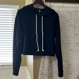 Wild Fable Short Long Sleeve Black Hoodie New Without Tag Size L